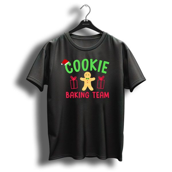 Cookie Baking Team Christmas Women Kids Gingerbread Holiday T Shirt 1 t shirt 1