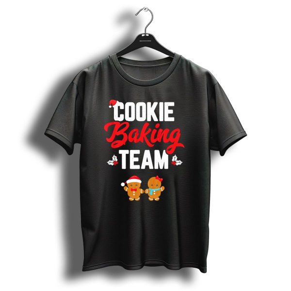 Cookie Baking Team Matching Family Christmas Gingerbread Holiday T Shirt 1 t shirt 1