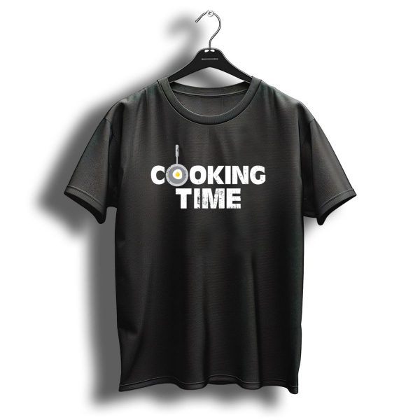 Cooking Time Christmas Kids Birthday Frying Pan Egg T Shirt 1 t shirt 1