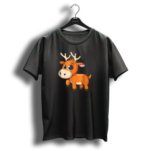 Cute Baby Reindeer Christmas T-Shirt