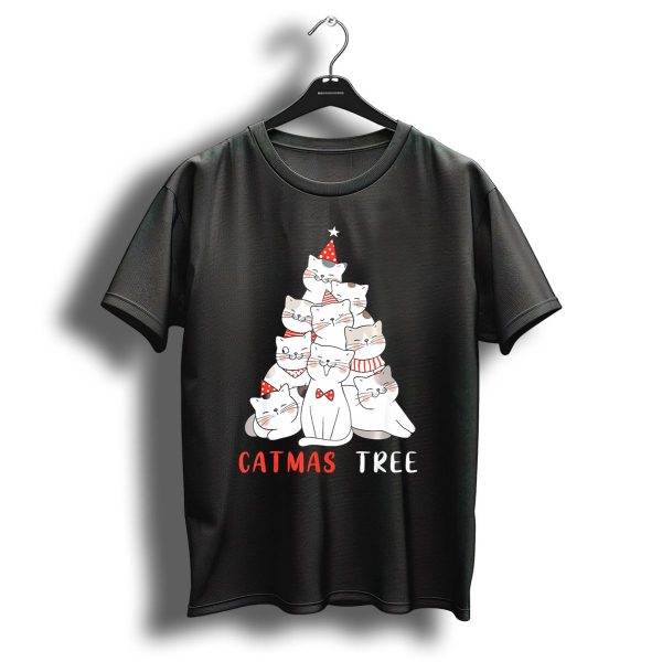 Cute Catmas Tree Christmas Cat Cats Kitt T Shirt 1 t shirt 1