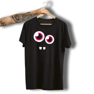 Cute Eye Monster Funny Halloween Face T-Shirt