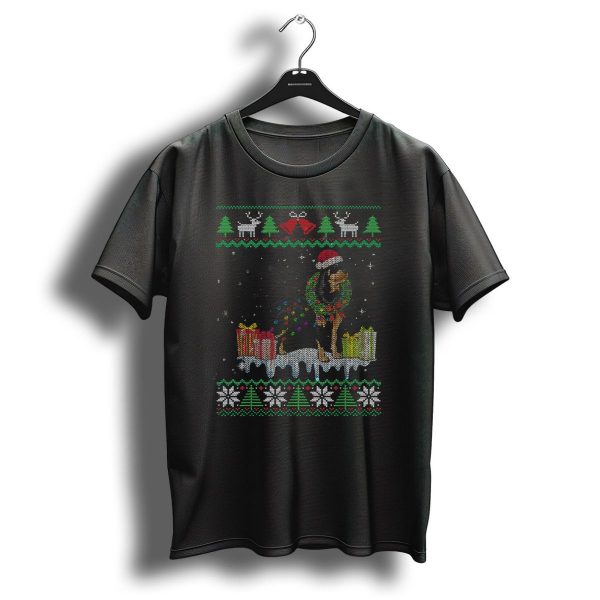Cute Rottweiler Christmas Xmas Dog Lovers Festive Holiday T Shirt 1 t shirt 1