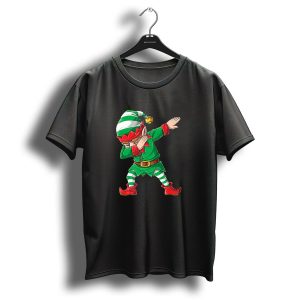 Dabbing Elf Squad Christmas Dabbing Elf T-Shirt