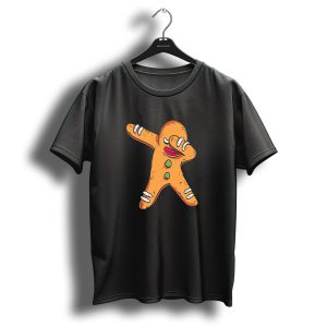 Dabbing Gingerbread Cookie Christmas Holiday Fun T-Shirt