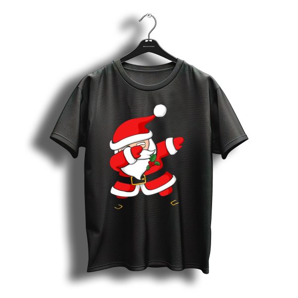 Dabbing Santa Claus Christmas Dab Dance Festive Holiday T Shirt t shirt 1