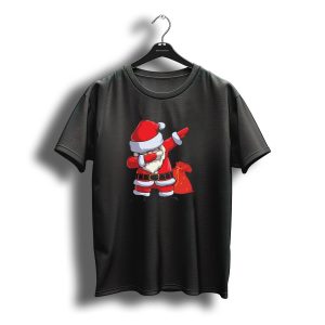 Dabbing Santa Funny Santa Claus Christmas Pose T-Shirt