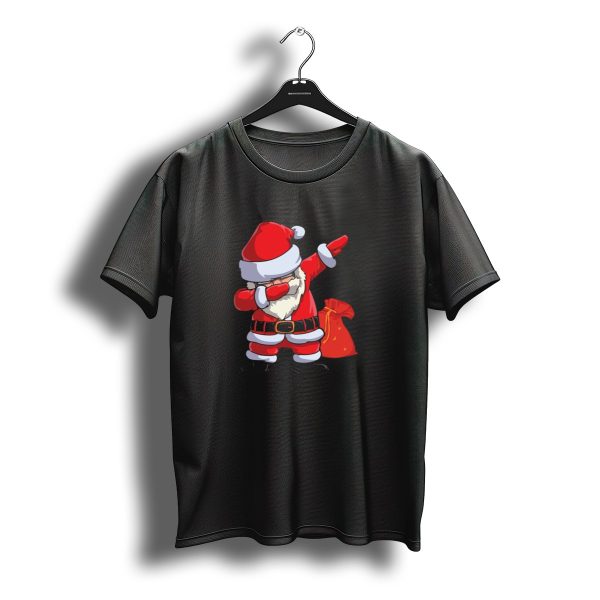 Dabbing Santa Funny Santa Claus Christmas Pose T Shirt t shirt 1