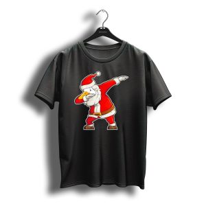 Dabbing Santa Goose Christmas T-Shirt