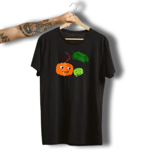 Dad A Hero In My Heart Pumpkin Halloween T Shirt t shirt 1