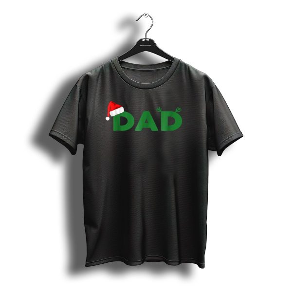 Dad Christmas Family Matching Santa Hat Reindeer Antlers T Shirt t shirt 1