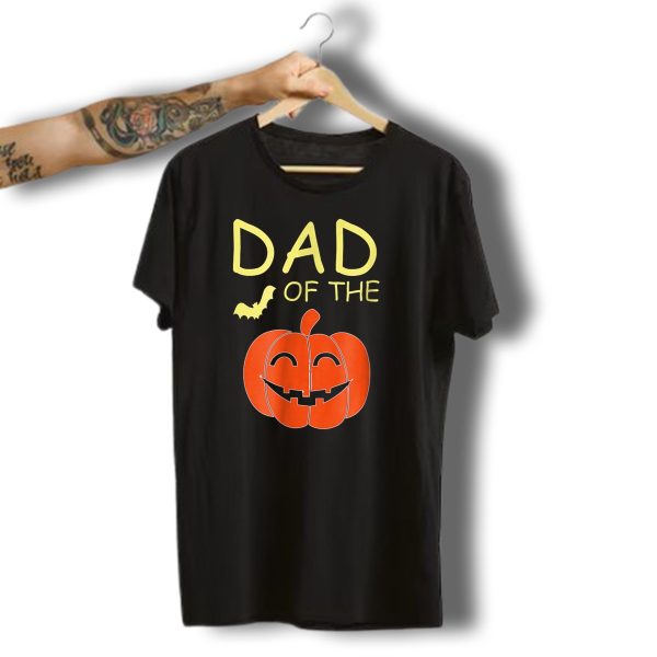 Dad Of The Pumpkin Halloween First Birthday T Shirt t shirt 1