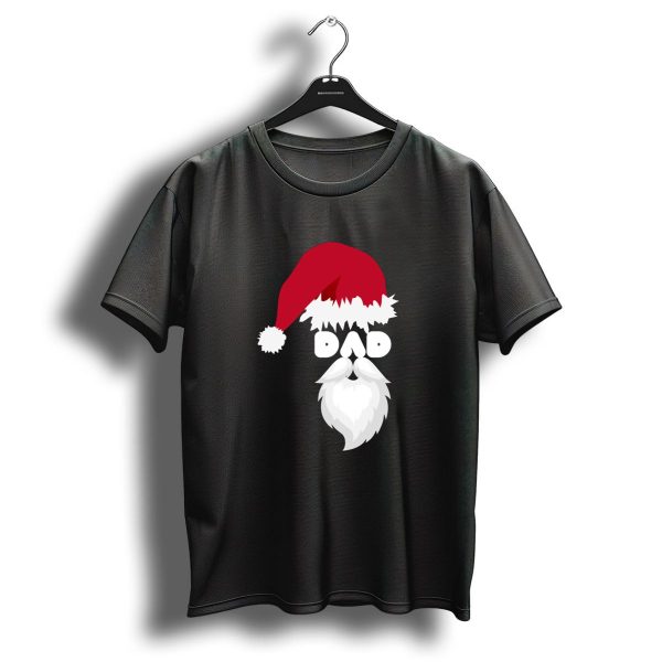 Dad Santa Hat Beard Christmas Family T Shirt 1 t shirt 1