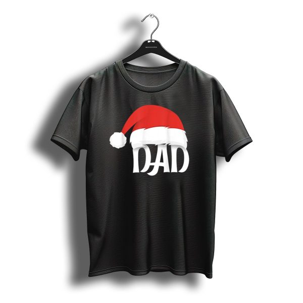 Dad Santa Hat Christmas T Shirt t shirt 1