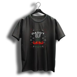 Daddy Elf Cool Ugly Christmas T-Shirt
