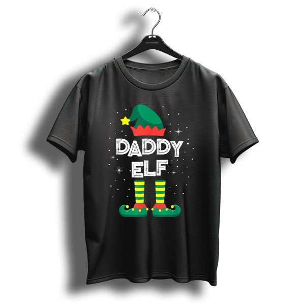 Daddy Elf Funny Family Holiday Christmas T Shirt 1 t shirt 1