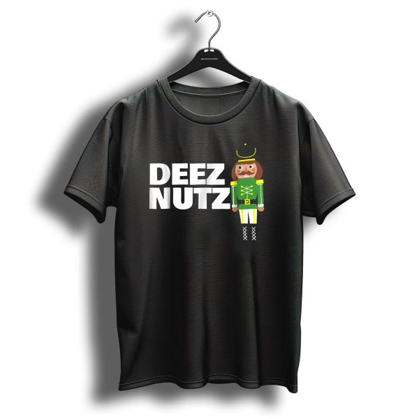 Deez Nutz Christmas Funny Nutcracker Holiday Joke T Shirt 1 t shirt 1