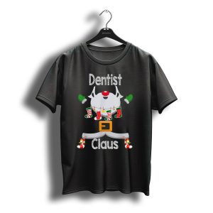 Dentist Claus Santa Christmas Stockings Belt T-Shirt