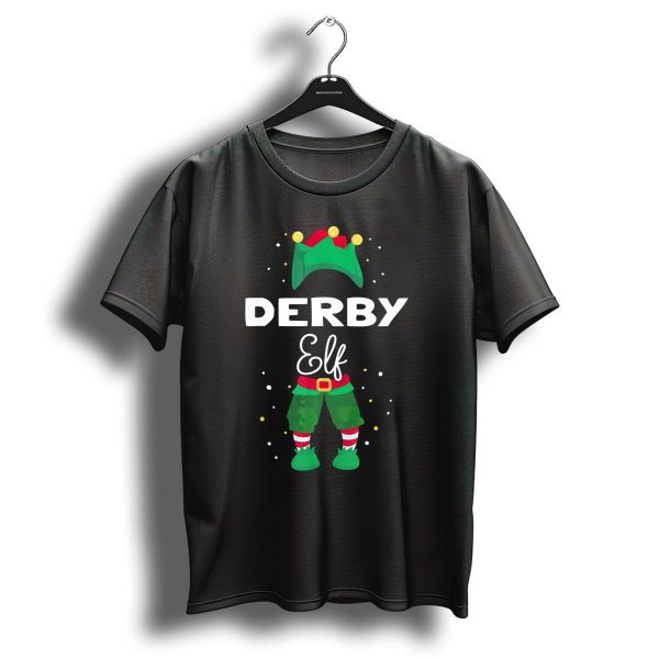 Derby Elf Christmas Tree Lights T Shirt 1 t shirt 1