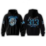 Detroit Lions All Grit 313 All-Over Print Hoodie