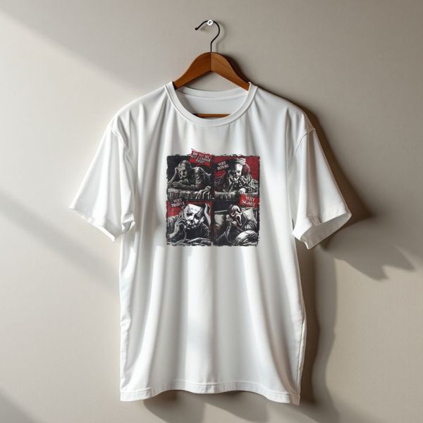 Did You See How I Chased Them Scary Halloween Horror T Shirt t shirt 1