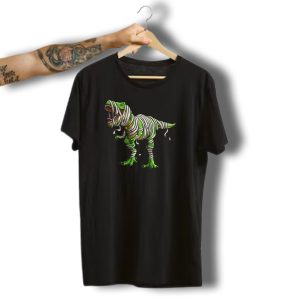 Dinosaur Rex Mummy Wrapped Funny Halloween Dino T-Shirt