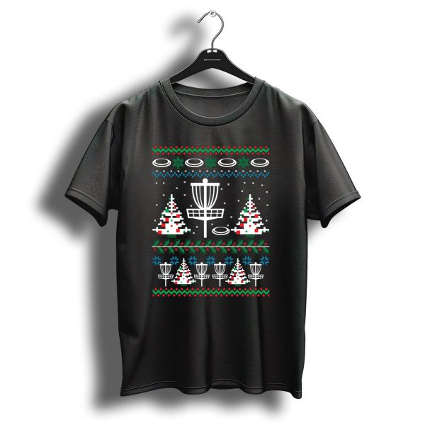 Disc Golf Ugly Christmas Funny Holiday T Shirt 1 t shirt 1