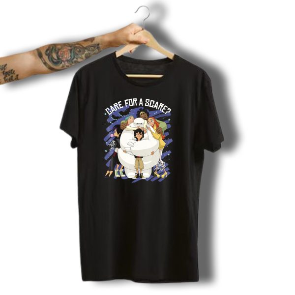 Disney Big Hero 6 Baymax Care For A Scare Halloween Hug T Shirt t shirt 1