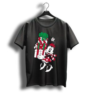 Disney Christmas Minnie Mouse Holiday Party T-Shirt