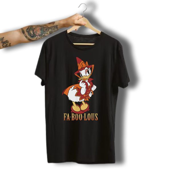 Disney Halloween Daisy Duck Fa Boo Lous Witch Costume T Shirt t shirt 1