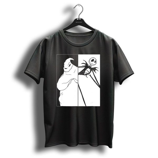 Disney Jack Skellington Vs Oogie Boogie Nightmare Before Christmas T Shirt 1 t shirt 1