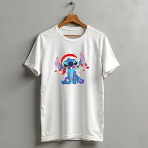 Disney Lilo And Stitch Christmas Jumper Mens Womens Kids Xmas Angel T Shirt