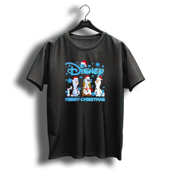 Disney Merry Christmas Olaf Santa T Shirt 1 t shirt 1