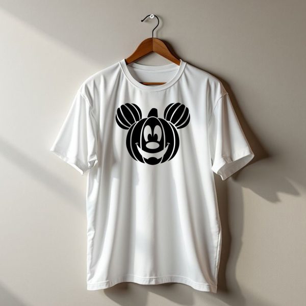 Disney Mickey Mouse Halloween Pumpkin Face T Shirt t shirt 1