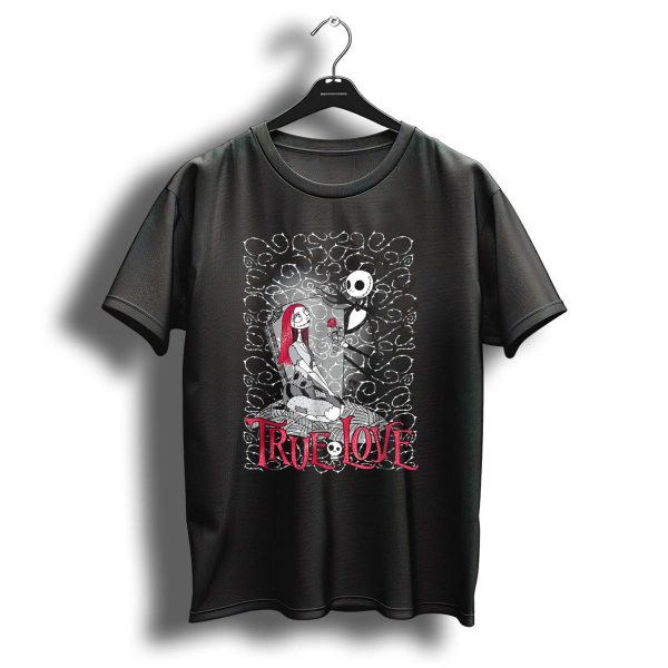 Disney Nightmare Before Christmas Jack And Sally True Love T Shirt 1 t shirt 1