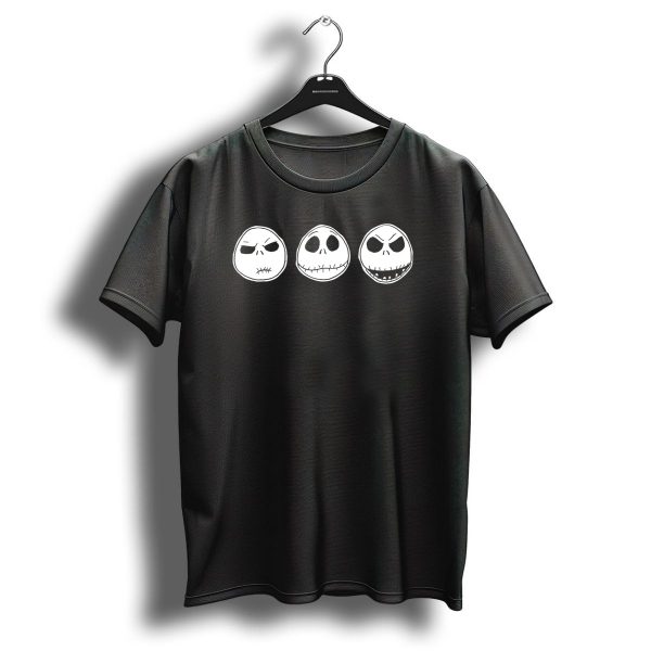Disney Nightmare Before Christmas Jack Skellington Expressions Collection T Shirt 1 t shirt 1