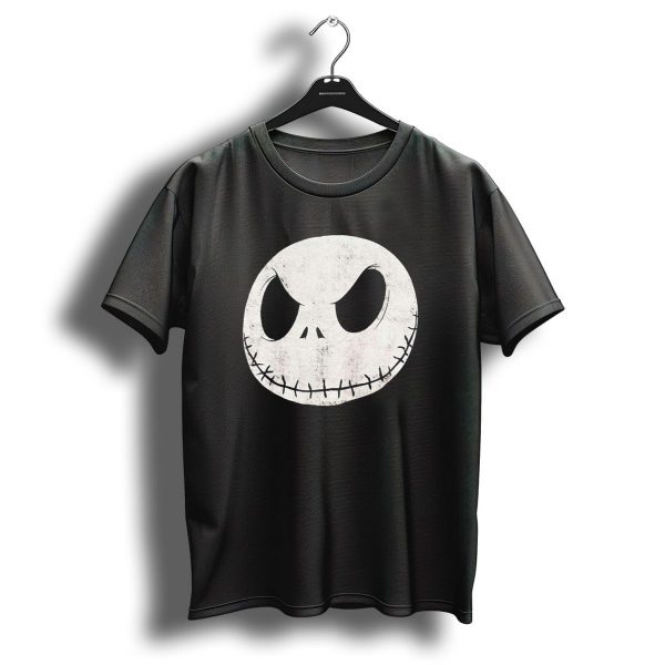 Disney Nightmare Before Christmas Jack Skellington Face Iconic Character T Shirt 1 t shirt 1