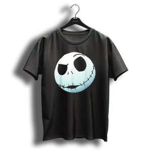 Disney Nightmare Before Christmas Jack Skellington Face T Shirt