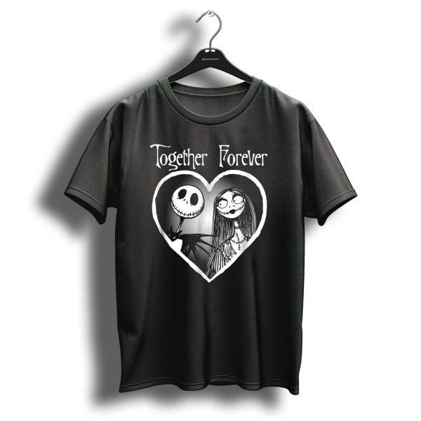 Disney Nightmare Before Christmas Together Forever Heart T Shirt 1 t shirt 1