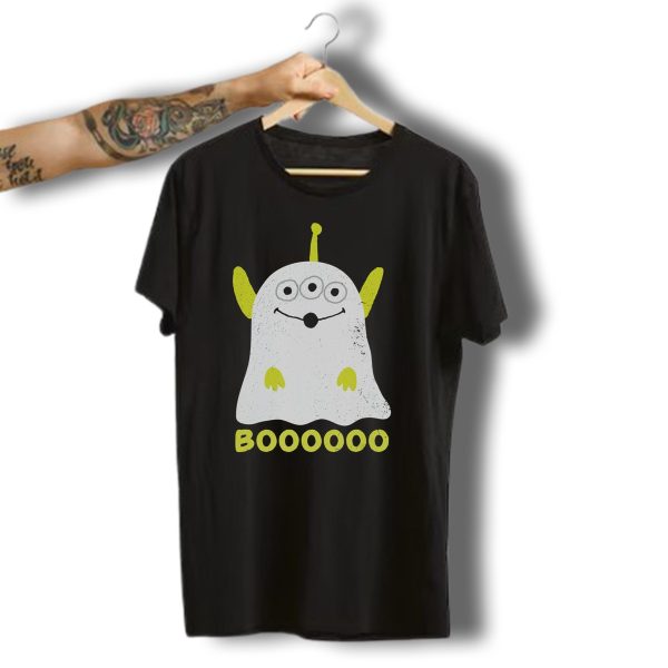 Disney Pixar Toy Story Alien Boooo Ghost Three Eyed Halloween T Shirt t shirt 1