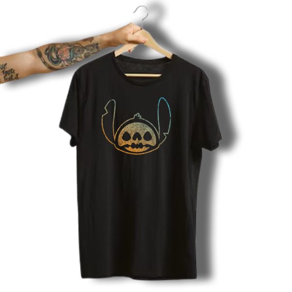 Disney Stitch Halloween Skull T Shirt t shirt 1