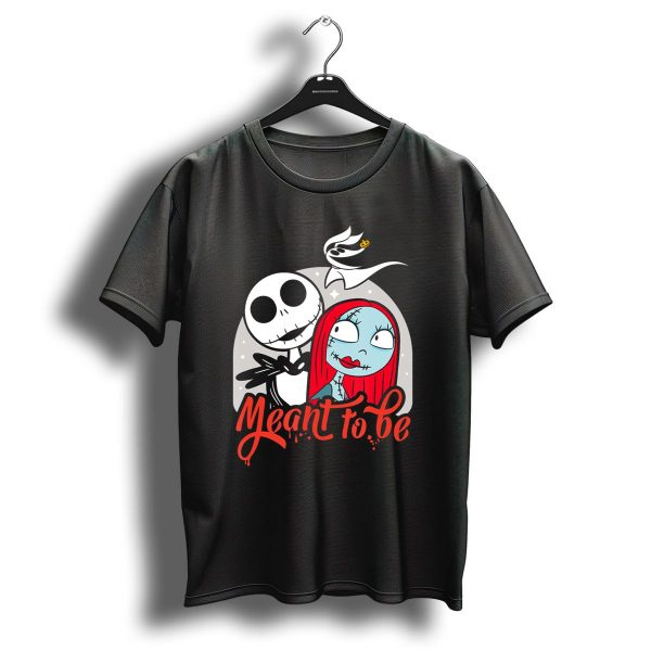 Disney The Nightmare Before Christmas Jack And Sally Meant To Be T Shirt 1 t shirt 1