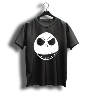 Disney The Nightmare Before Christmas Jack Skellington Face T Shirt