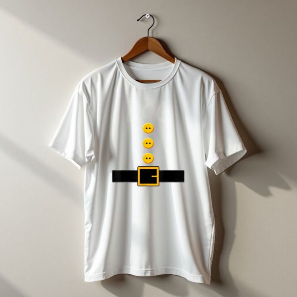 Doc Dwarf Costume Funny Halloween Buttons And Belt T Shirt t shirt 1