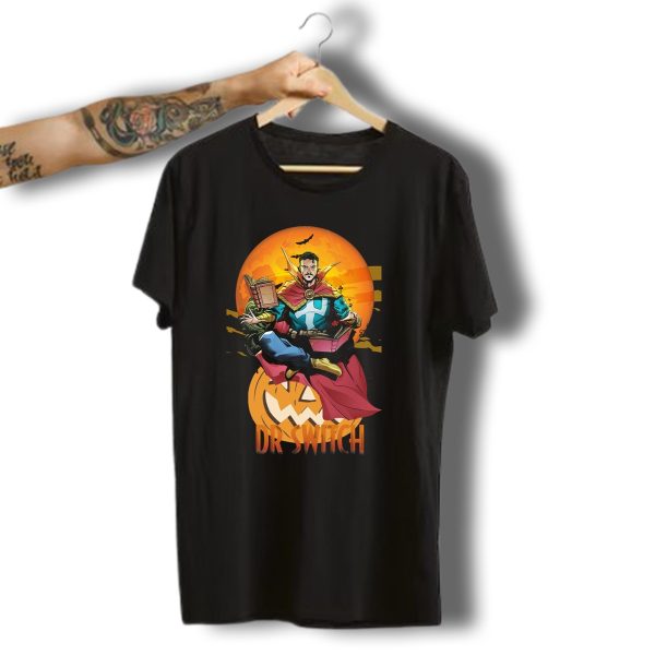 Dr Switch Ds1109 Halloween Comic Character Pumpkin T Shirt t shirt 1