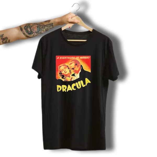 Dracula 1931 A Nightmare Of Horror Film Halloween T Shirt t shirt 1