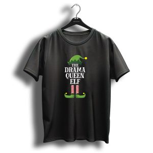 Drama Queen Elf Family Christmas Party Matching Group T-Shirt