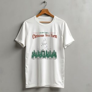 Dream Lights Christmas Tree Farm Castle T Shirt