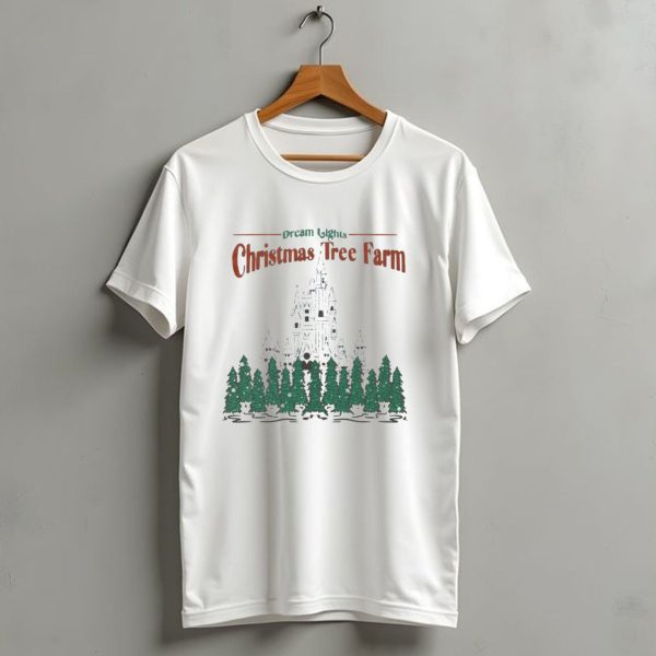 Dream Lights Christmas Tree Farm Castle T Shirt 1 t shirt 1