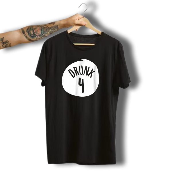 Drunk 4 Funny Group Halloween Party Costume T Shirt t shirt 1